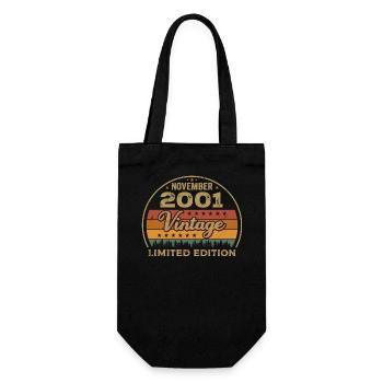 November 2001 - Birthday Gift November 2001 - Gift Bag for Bottles - black - Front