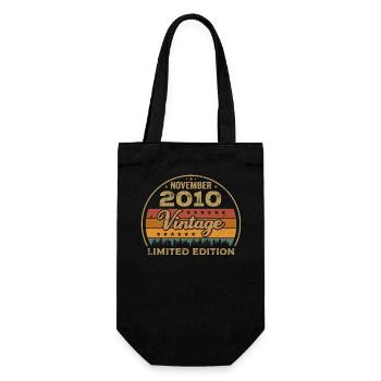 November 2010 - Birthday Gift November 2010 - Gift Bag for Bottles - black - Front