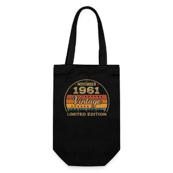 Novembre 1961 - Cadeau d’anniversaire Novembre 1961 - Sac à bouteille - noir - Devant