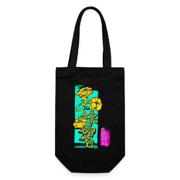 Hanabusa Takoizu - Gift Bag for Bottles - black - Front