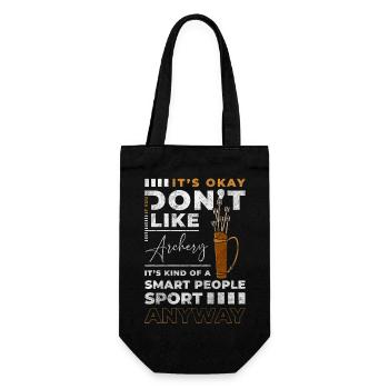 Shooter Sports Bow Targets Bow - Gift Bag for Bottles - black - Front