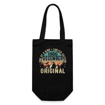 Légendes Anniversaire Décembre 1960 Né Cadeau - Sac à bouteille - noir - Devant