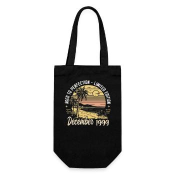 Décembre 1999 Cadeau d’anniversaire Décembre 1999 - Sac à bouteille - noir - Devant