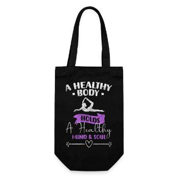 Spa Holiday Health Switch off - Gift Bag for Bottles - black - Front