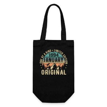 Birthday Gift January 1994 - January 1994 - Gift Bag for Bottles - black - Front