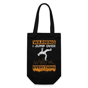 Freerunning Athletic Courage Speed - Gift Bag for Bottles - black - Front