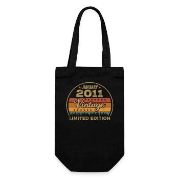 Des légendes sont nées en janvier 2011,janvier 2011 - Sac à bouteille - noir - Devant