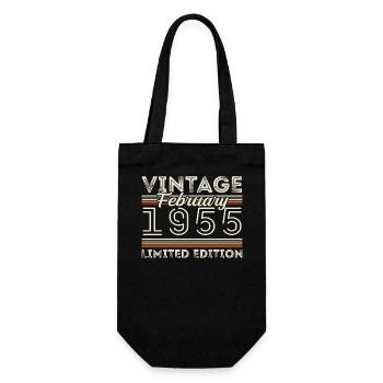 Cadeau d’anniversaire de février 1955 - Février 1955 - Sac à bouteille - noir - Devant