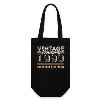 Cadeau d’anniversaire de février 1990 - Février 1990 - Sac à bouteille - noir - Devant
