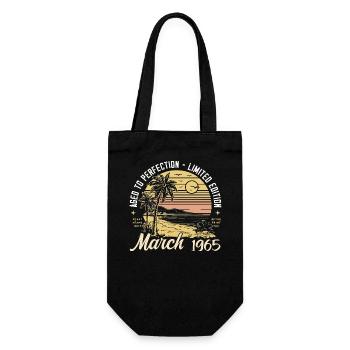 Anniversaire Mars 1965 - 60ème Anniversaire - Mars 1965 - Sac à bouteille - noir - Devant