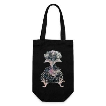 Raven Crow 4 - Gift Bag for Bottles - black - Front