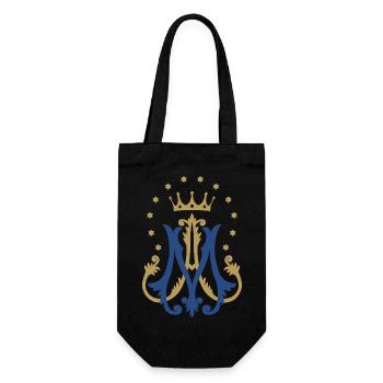 Auspice Maria - Gift Bag for Bottles - black - Front