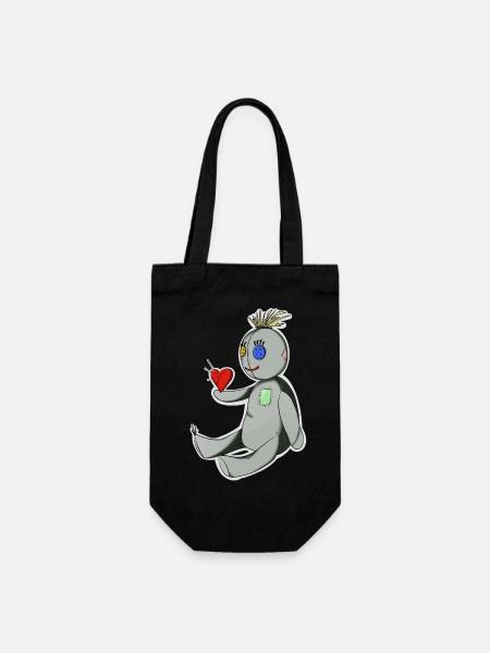 La Poupee Vaudou - Sac à bouteille - noir