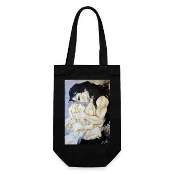 Join me in death - Geschenkbeutel für Flaschen - Schwarz - Vorne