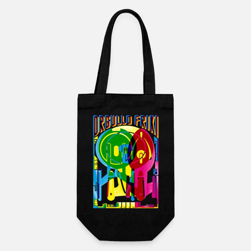 Geek pride - Gift Bag for Bottles - black