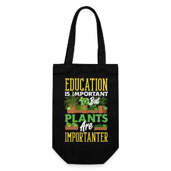 Cadeaux pour les jardins et les amoureux des plantes - Sac à bouteille - noir - Devant