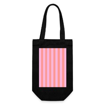 Bandes - Rose Rouge Personnalisable - Sac à bouteille - noir - Devant