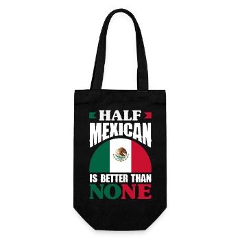 Mexico Pride & Home Mexican Mexico Flag - Gift Bag for Bottles - black - Front