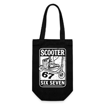 Backprint | Freestyle Scooter Kick Scooter 67s - Gift Bag for Bottles - black - Front