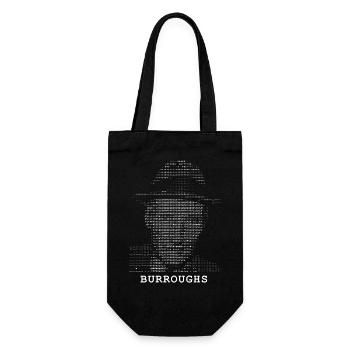 William S. Burroughs - Geschenkbeutel für Flaschen - Schwarz - Vorne