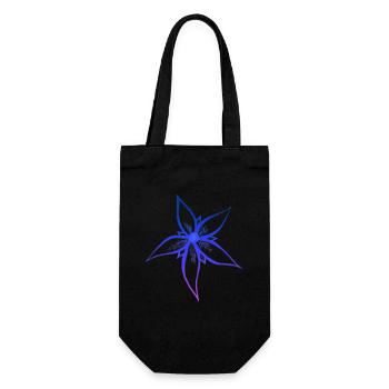 [2] Conception de fleurs d’ombre | Original par. MMJ49 - Sac à bouteille - noir - Devant