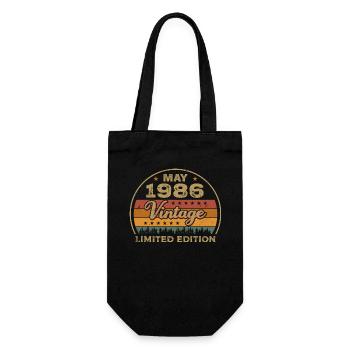 Don de mai Mai 1986 Jubilé Mai 1986 Mai 1986 - Sac à bouteille - noir - Devant