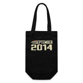 September 2014 Vintage Gift Idea September 2014 - Gift Bag for Bottles - black - Front