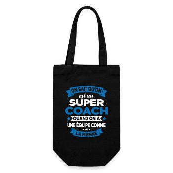 On Sait Qu'on Est Un Super Coach - Sac à bouteille - noir - Devant