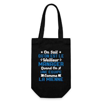 Meilleur Chef a une équipe comme la mienne - Sac à bouteille - noir - Devant