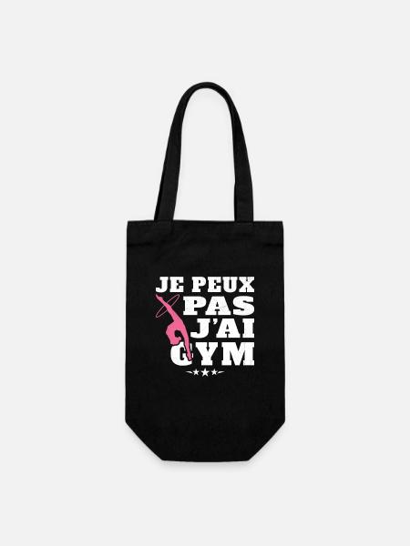 Gymnastique Cadeau Je Peux Pas J'ai Gym - Sac à bouteille - noir