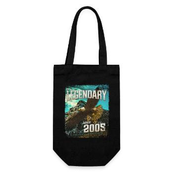 Legendary since 2005 - Gift Bag for Bottles - black - Front