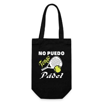 Je ne peux pas avoir d’athlètes de padel - Sac à bouteille - noir - Devant