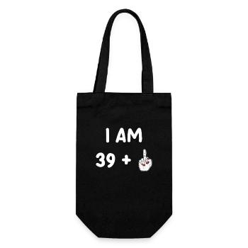 40e anniversaire de Funny Woman - Sac à bouteille - noir - Devant