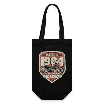 1984 Vintage Man Myth Legend Moto - Sac à bouteille - noir - Devant