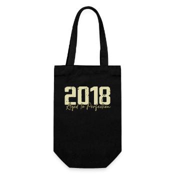 Original 2018 Rétro 2018 Cadeau d’anniversaire 2018 - Sac à bouteille - noir - Devant