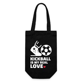 J’adore le kickball - Sac à bouteille - noir - Devant