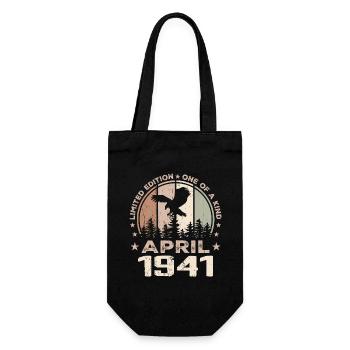 Incomparable depuis avril 1941, 83e Anniversaire - Sac à bouteille - noir - Devant