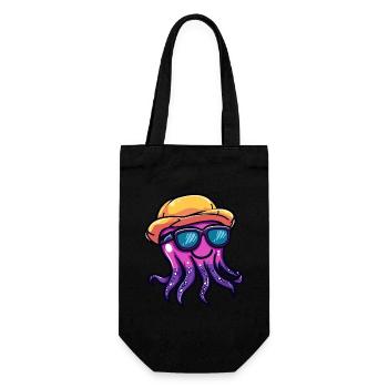 Méduse Funny Summer - Sac à bouteille - noir - Devant