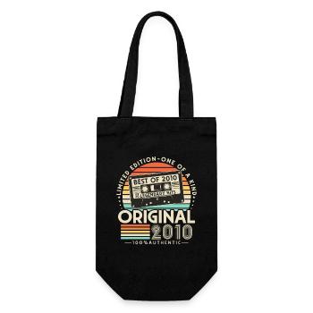Original 2010 Vintage Rétro Cadeau d’anniversaire - Sac à bouteille - noir - Devant