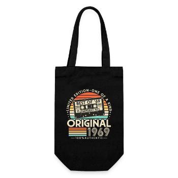Original 1969 Vintage Rétro Cadeau d’anniversaire - Sac à bouteille - noir - Devant