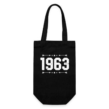 Millésime 1963 Cru 62ème anniversaire 1963 - Sac à bouteille - noir - Devant