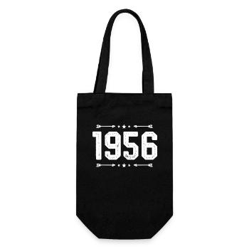 Millésime 1956 Millésime 69ème Anniversaire 1956 - Sac à bouteille - noir - Devant