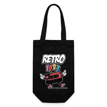 1983 Anniversaire 40 Homme Chemise de 1983 - Sac à bouteille - noir - Devant