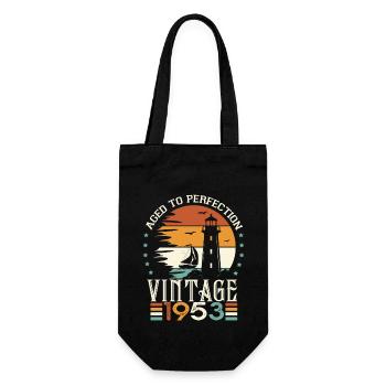 1953 Anniversaire 70 Ans Chemise De 1953 - Sac à bouteille - noir - Devant