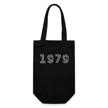 1979 Vintage Born Vintage Anniversaire 1979 - Sac à bouteille - noir - Devant