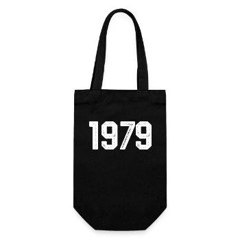1979 Vintage Né Millésime 1979 Anniversaire 1979 - Sac à bouteille - noir - Devant