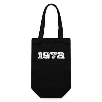 Geburtstagsgeschenk 1972 - 1972 - Geschenkbeutel für Flaschen - Schwarz - Vorne