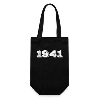 Birthday Gift 1941 - 1941 - Gift Bag for Bottles - black - Front