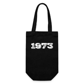 Geburtstagsgeschenk 1973 - 1973 - Geschenkbeutel für Flaschen - Schwarz - Vorne