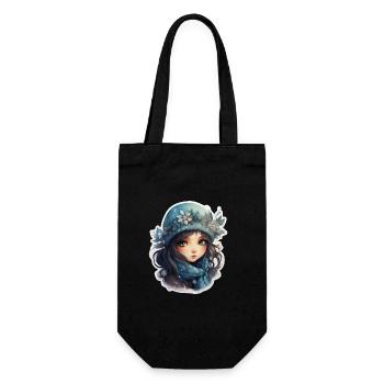 Marie de glace - Sac à bouteille - noir - Devant